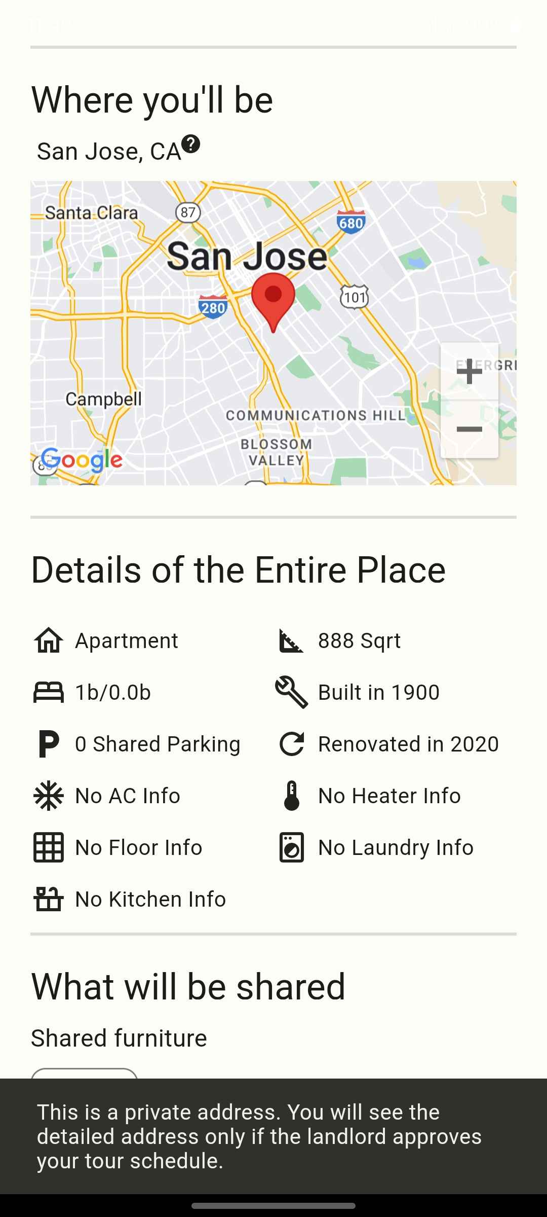 private address